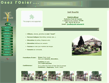 Tablet Screenshot of joel-rouille-osier.com